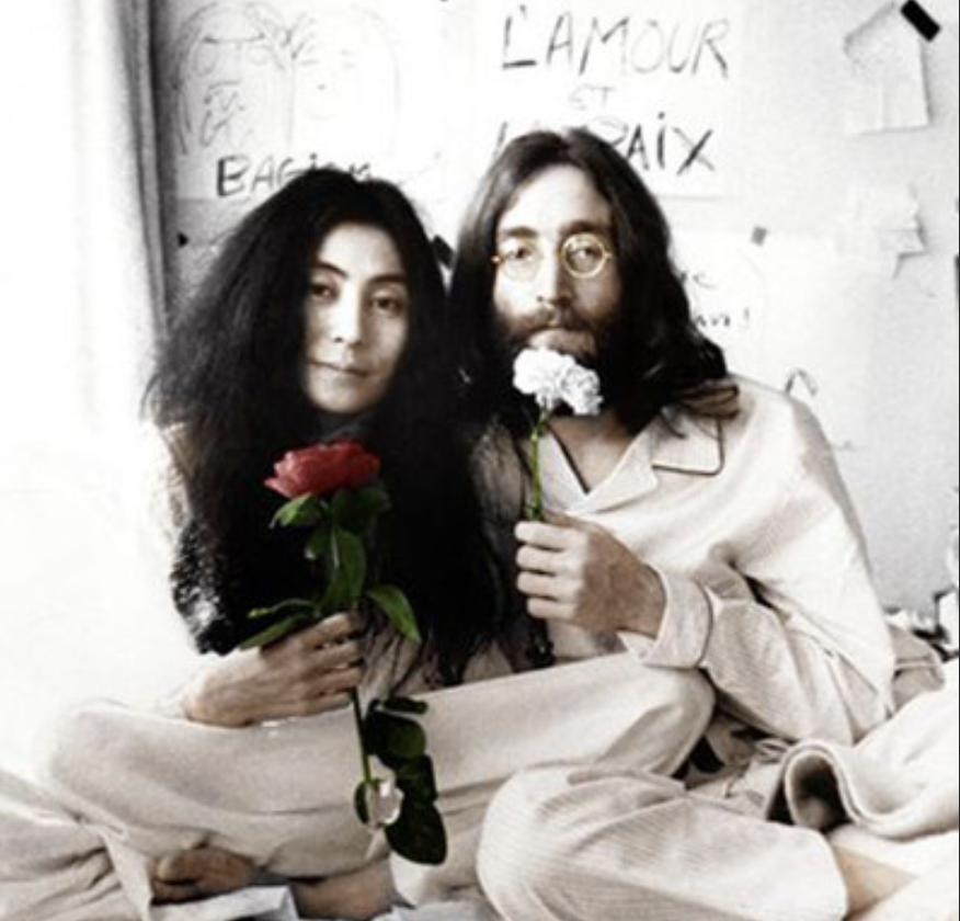 John Lennon and Yoko Ono