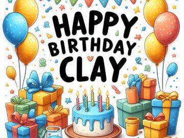 Happy Birthday Clay!